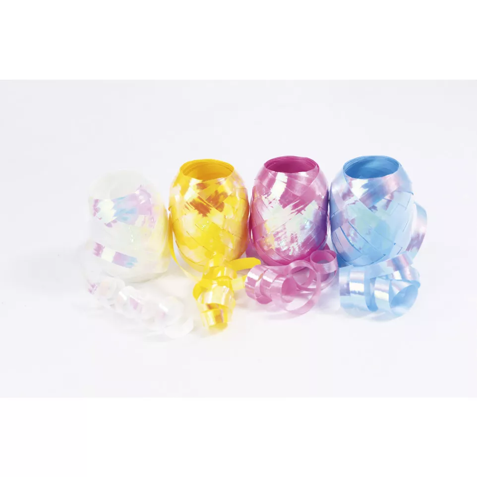 Set 24 irid. ribbons Unicorn- under...