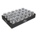 24 sierlint metal10mx7mm zilver- metal10mx7mm zilver/ St.