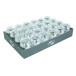 24 sierlint metal10mx7mm zilver- metal10mx7mm zilver/ St.