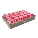 24 sierlint metal 10mx7mm rood- metal 10mx7mm rood/ St.