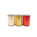 Rolls ribbon plais.d-offrir 225mx10mm Red/ Pc.
