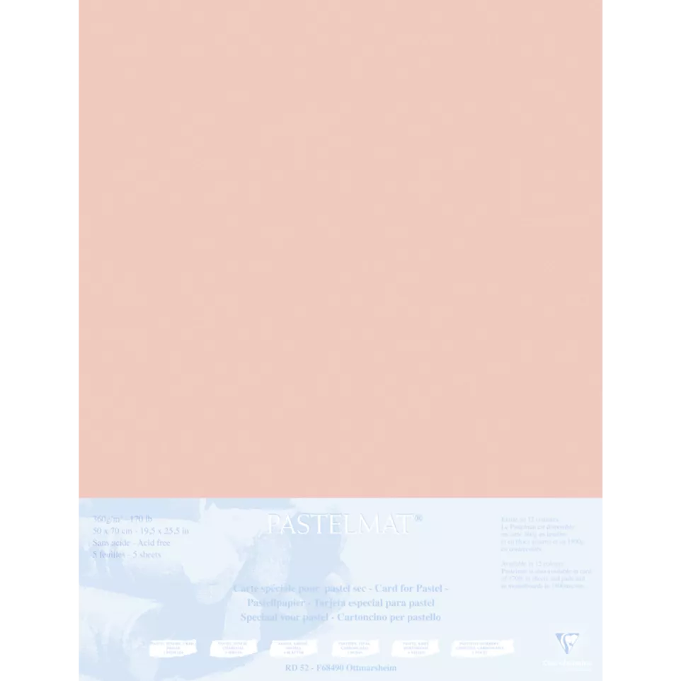 Pastelmat Mountboard 50x70,...