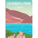 FRANCE NOTEBOOK A5 48SH L CORSICA-/ Pc.