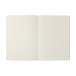Carnet piqûre textile France A5 96 pages ligné visuel Arcachon papier ivoire/ Pce