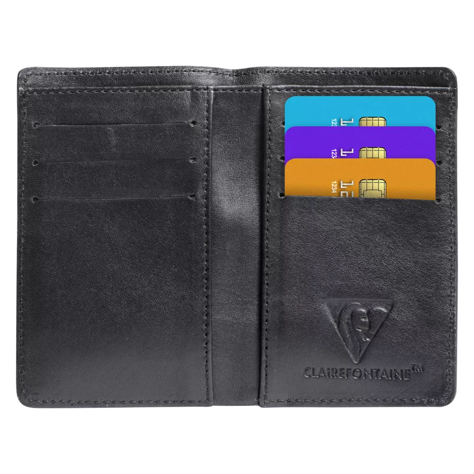 CUIR Étui universel-noir 12,4x 1,5x8...