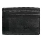 LEDER Kaartenhouder-zwart 7,5x10,5cm/ St.