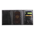 Reptile Design Porte--papiers Python noir/ Pce
