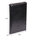 Documentenhouder 15x-10cm Python zwart/ St.