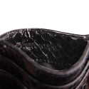 Kaartenhouder 7,5x10-,5cm Python zwart/ St.