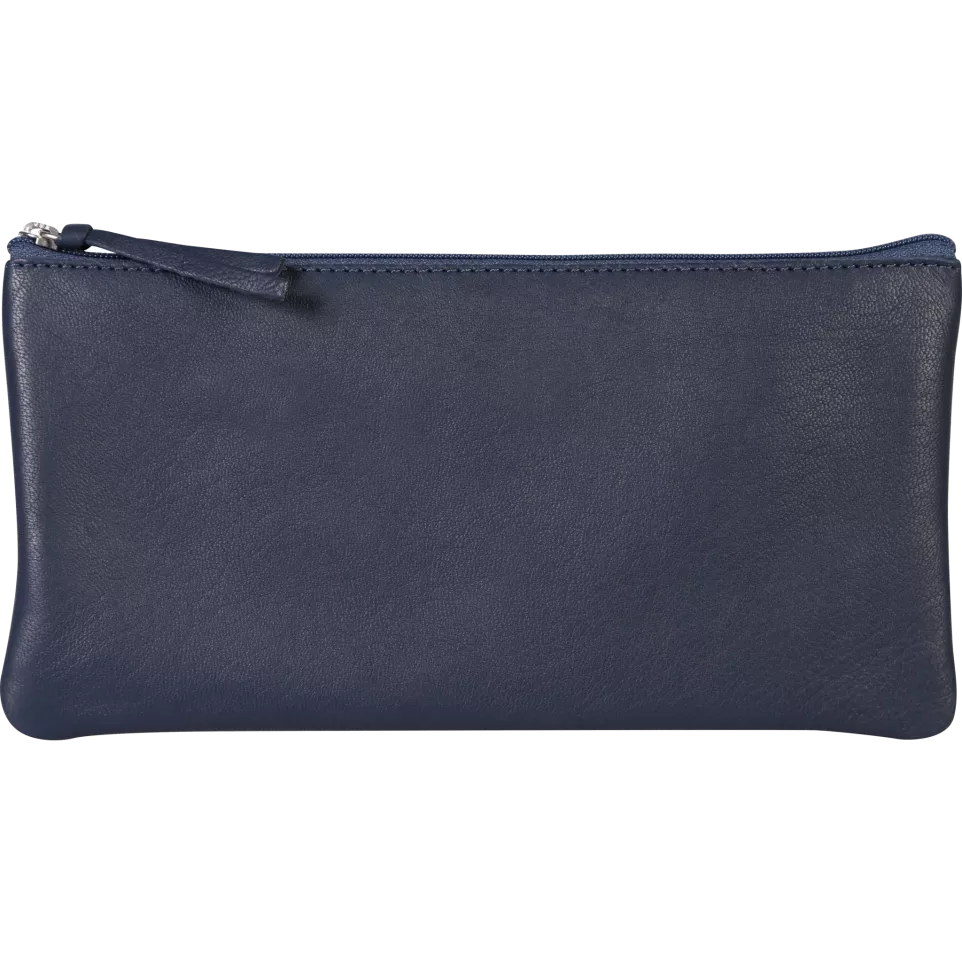 GEKLEURD LEDER Etui 22x11 Do.bl.-/ St.