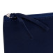 CUIR TEINTE TR plate- 22x11 cm Bleu foncé/ Pc.