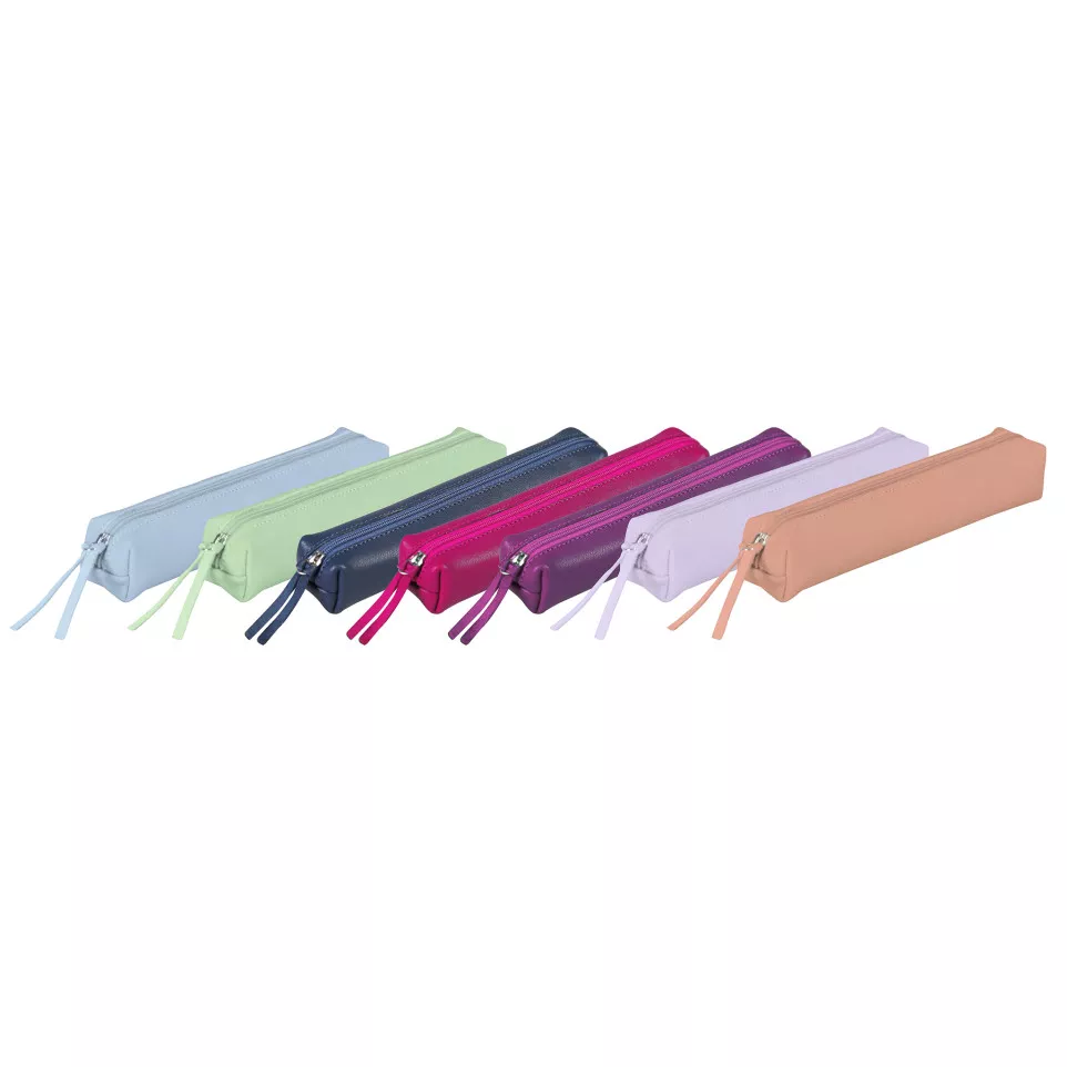 GEKLEURD LEDER Etui-19,5x2,5x4 Do.bl/...