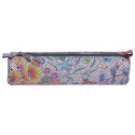 Céleste CUIR Trousse ronde Ø5,5x22 cm Multicolores/ Pce