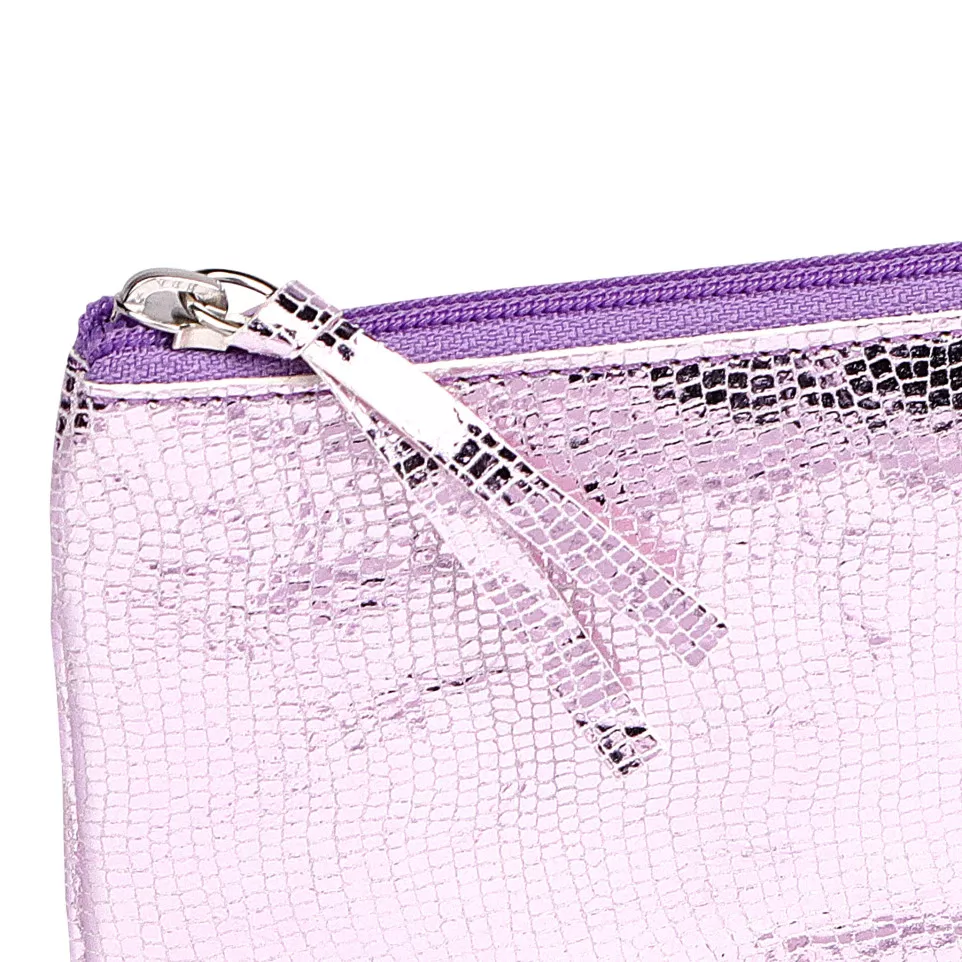 CELESTE LEDER Etui plat 22x11 Roze-/ St.