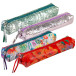 CELESTECUIR Etui 19,-5x2,5x4 Groen/Zilver/ St.