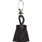 Lawrence CUIR Porte--clés 4x2,5 Aubergine/ Pc.