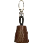 Lawrence CUIR Porte--clés 4x2,5 cm Camel/ Pc.