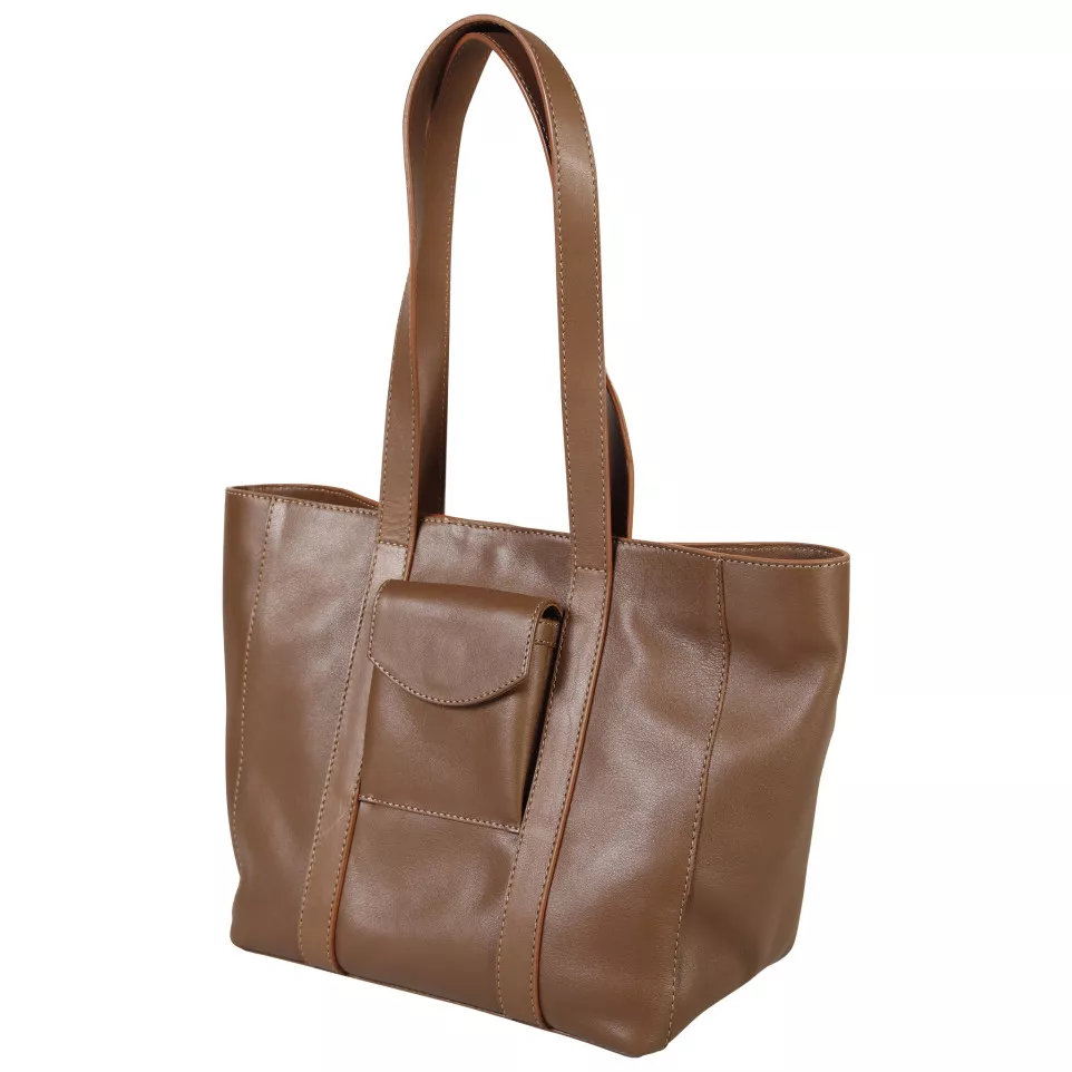 Lawrence CUIR Sac 25x14x24 cm Camel-/...