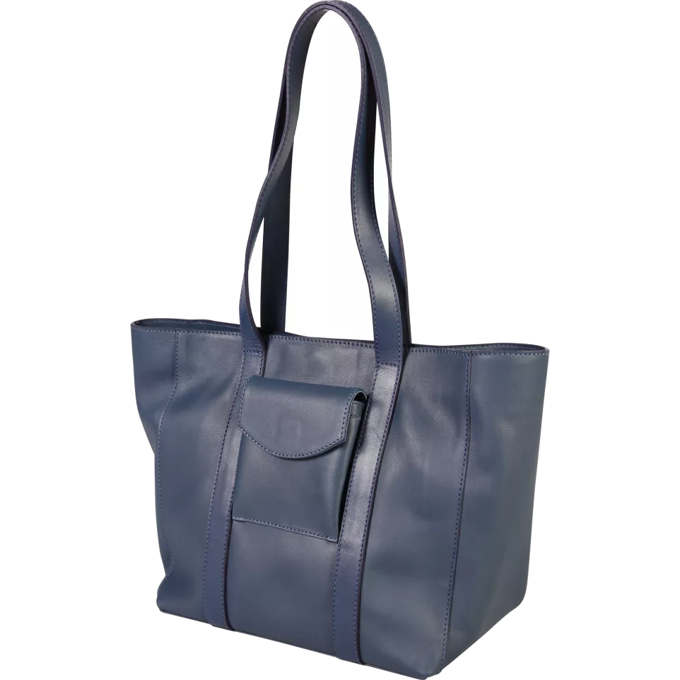 Lawrence CUIR Sac 25x14x24 cm Bleu-/ Pce