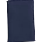 Lawrence CUIR Porte--pap 15x1x10cm Bleu/ Pc.