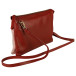 Ruby CUIR&DAIM Sac D-UO 27x19 Rouge brill/ Pce