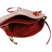 Ruby CUIR&DAIM Sac D-UO 27x19 Rouge brill/ Pce
