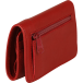 RUBY LEDER Portefeui-lle 11,5x2x8 Rood/ St.
