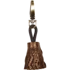 KLEOP CUIR Porte-clé-s 4x2,5 cm Bronze/ Pc.