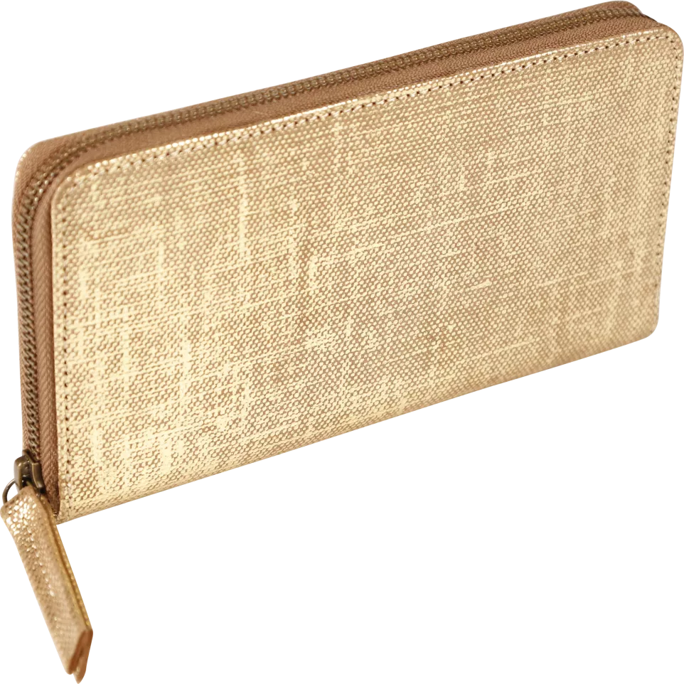 KLEOP CUIR Compagnon 20x2x10 cm Or-/ Pc.