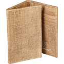 KLEOP LEDER Brievenh-ouder 15x1x10cm Goud/ St.