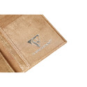 KLEOP LEDER Brievenh-ouder 15x1x10cm Goud/ St.