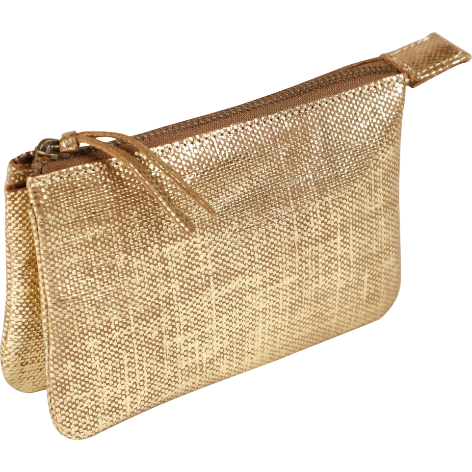 KLEOP CUIR P Pochett-e 2 comp. 13x9...