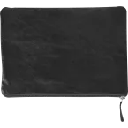 Black leather Universal flat pocket-/ Pc.