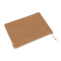 Leder platte pennenzak 23x32 zwart-/ St.