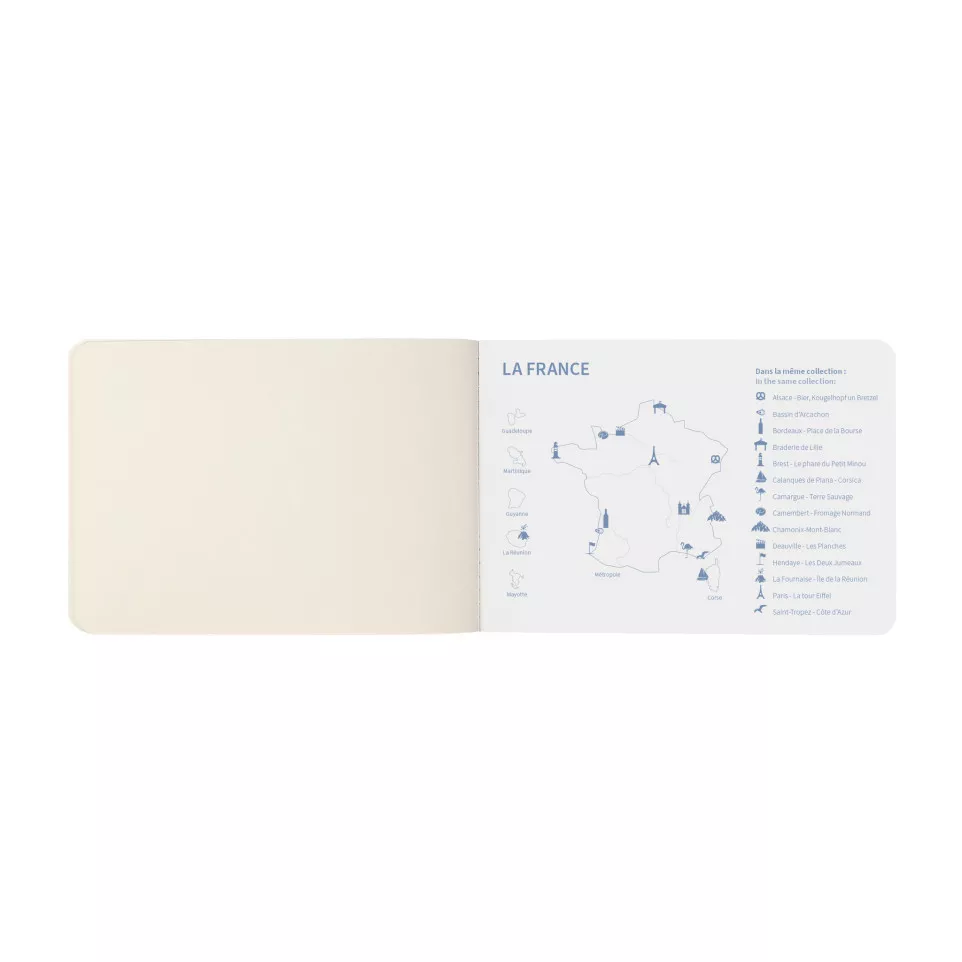 FRANCE NOTEBK 148X10-5 24SH PLAIN...