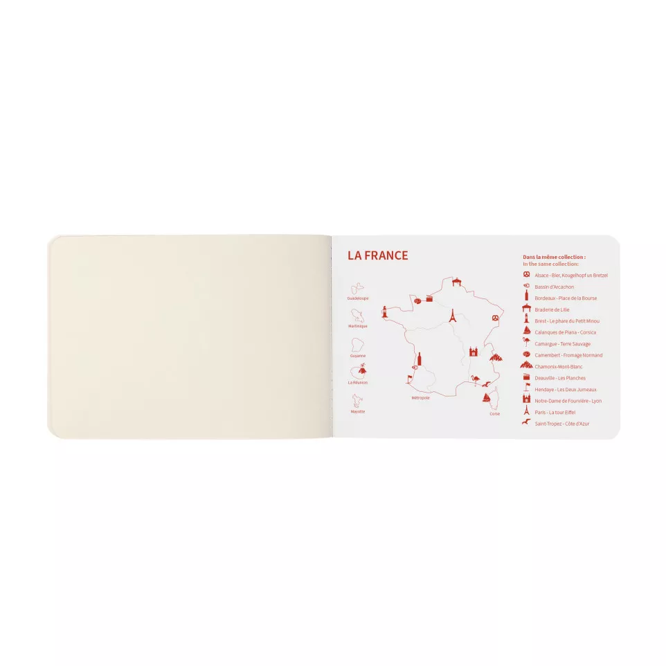 FRANCE NOTEBK 148X10-5 24SH PLAIN...