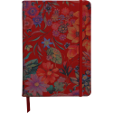 CÉLESTE Notabk A5 72-bl Lijn Jardin Rose/ St.