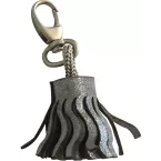 Cuirisé PLUME Sleutelhanger Blauw-/ St.