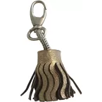 CUIRISÉ Porte-clés PLUME/ Pce