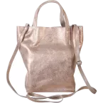 PLUME Tas iris suede 16x9x23 Koper-/ St.