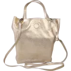 PLUME Sac en Daim irisé 16x9x23cm/ Pce