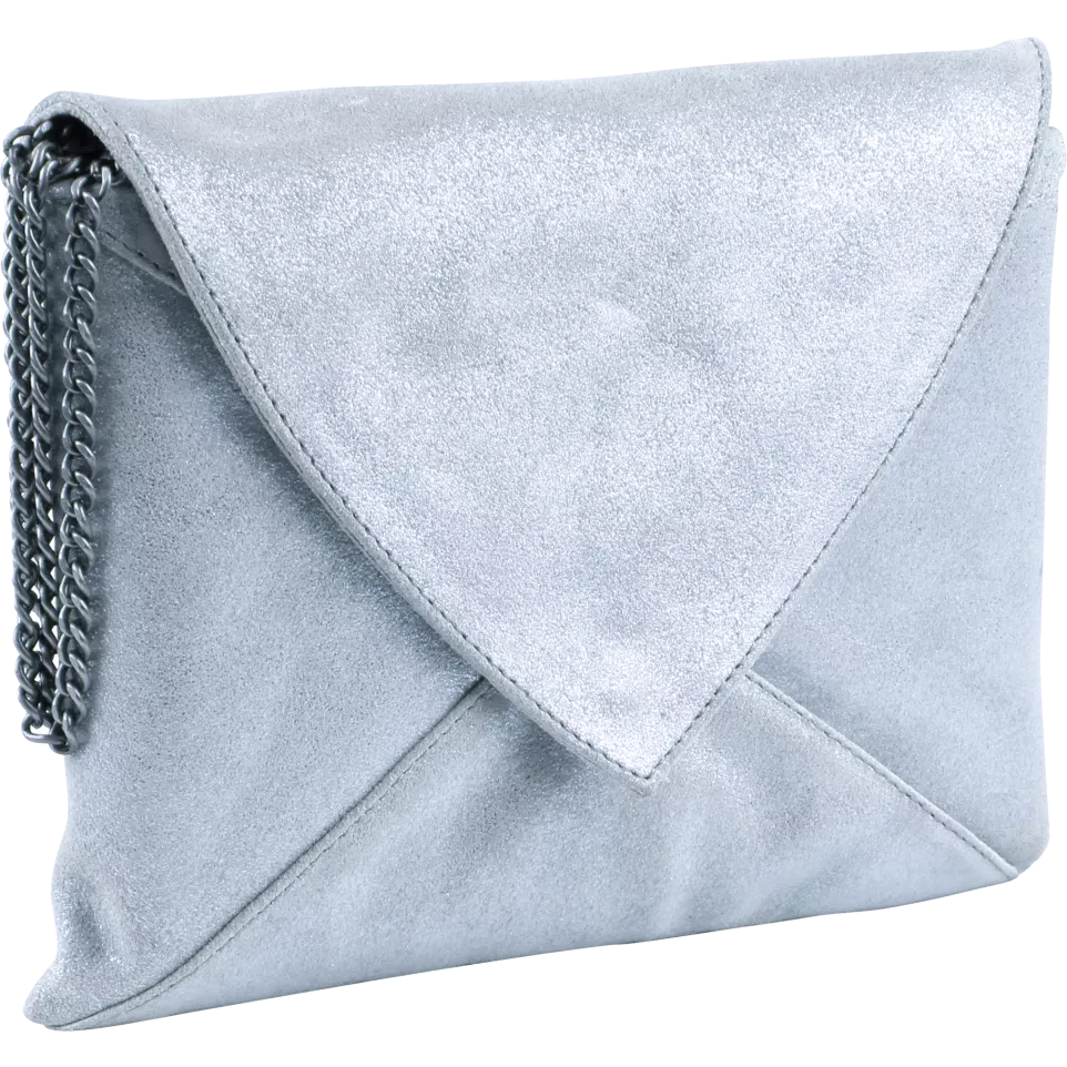 PLUME Poch Enveloppe- Daim iri20x14...