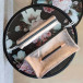 PLUME SLIM iris sued-e etui2vak22x11 Goud/ St.