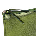 Cuirisé grote etui,2-vakken,22x11 Groen/ St.