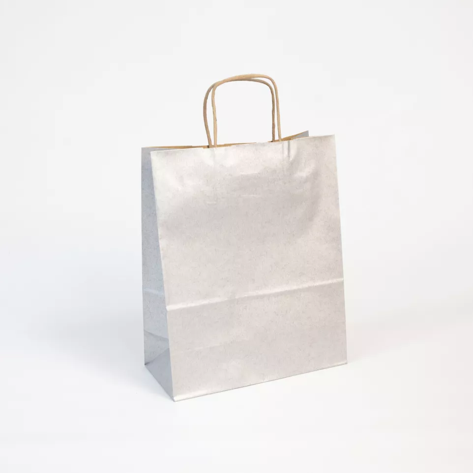 Set 25 bag plain kra-ft 22x10x27cm...