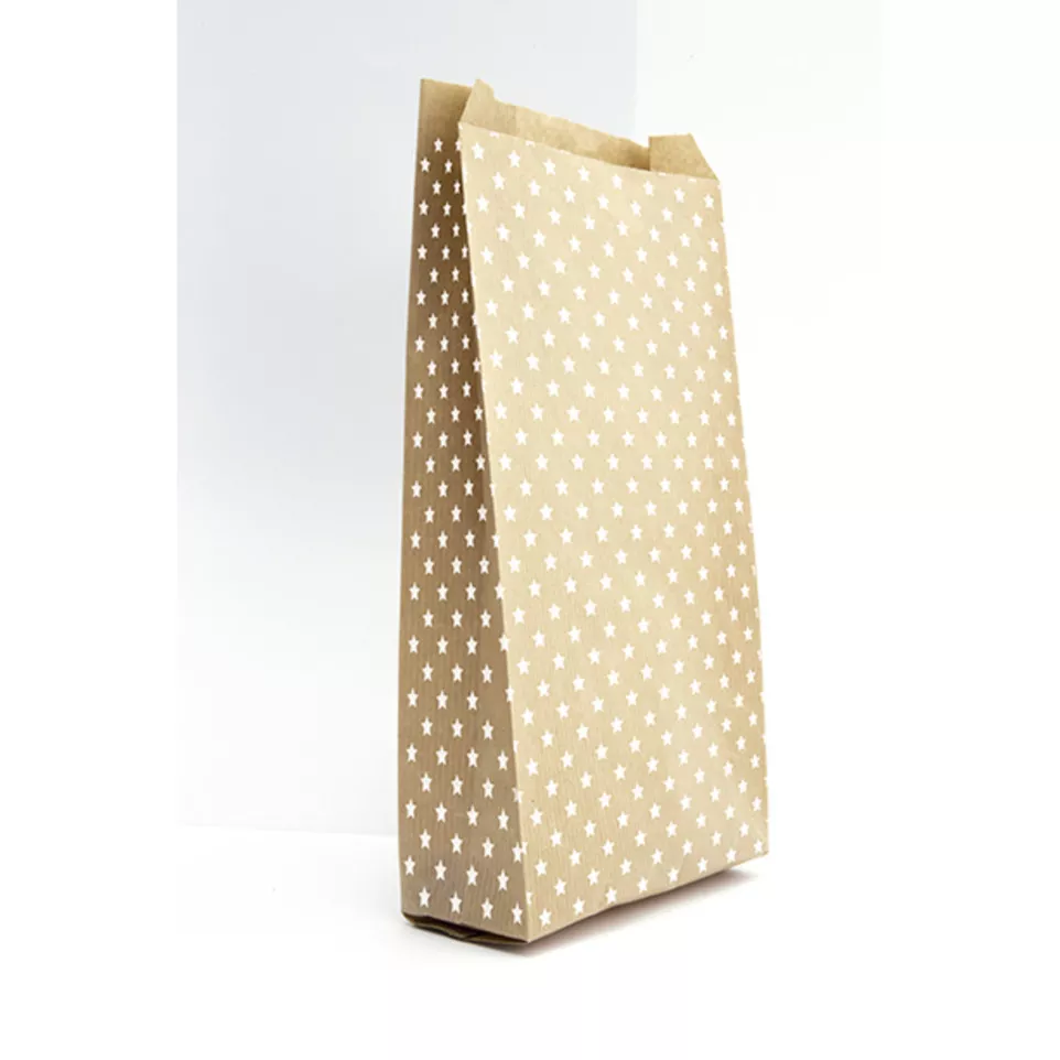 Sach. x50 poch. kraft,15x31+6cm,...