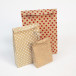 Sach. x50 poch. kraft,15x31+6cm, étoiles/ Pce