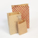 Kraft 50 zakjes 16x30+5cm Sterren-/ St.