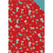 Pk 40 bl decoratief-karton 25x35cm -Xmas/ St.