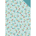 Pk 40 bl decoratief-karton 25x35cm -Xmas/ St.